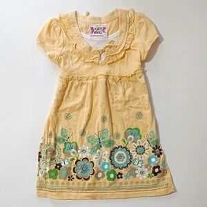 Knitworks Yellow Floral Blouse